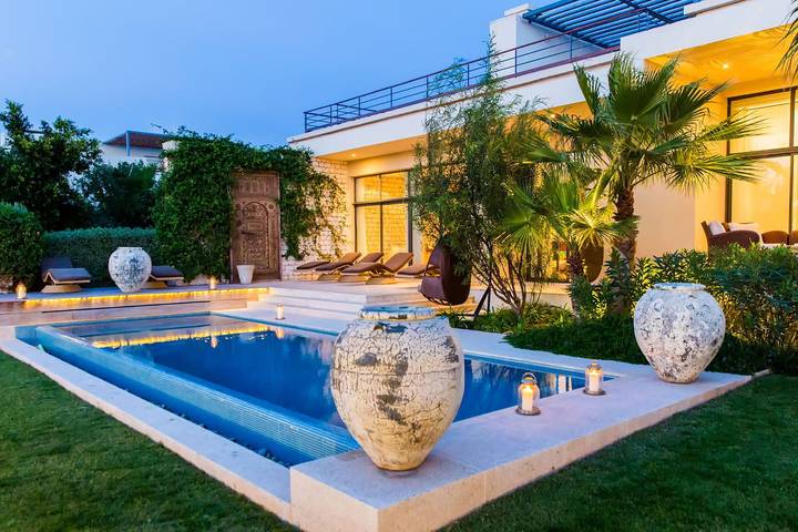 Villa voor 10 personen, met tuin in Marokko