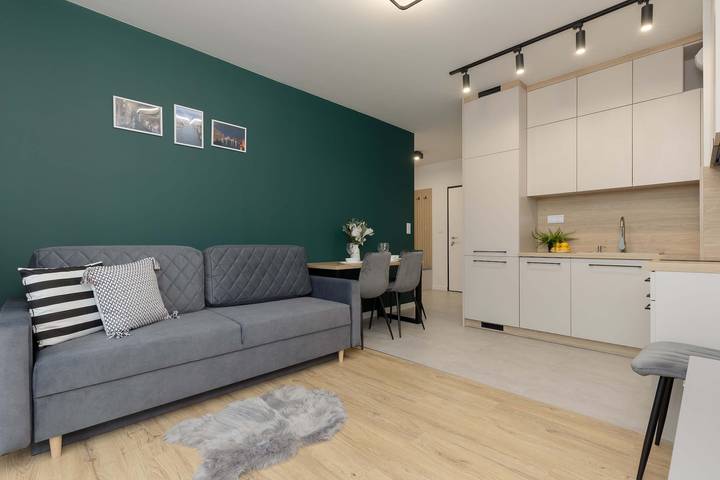 Apartament wakacyjny dla 6 osób, z Ogród w Białołęka