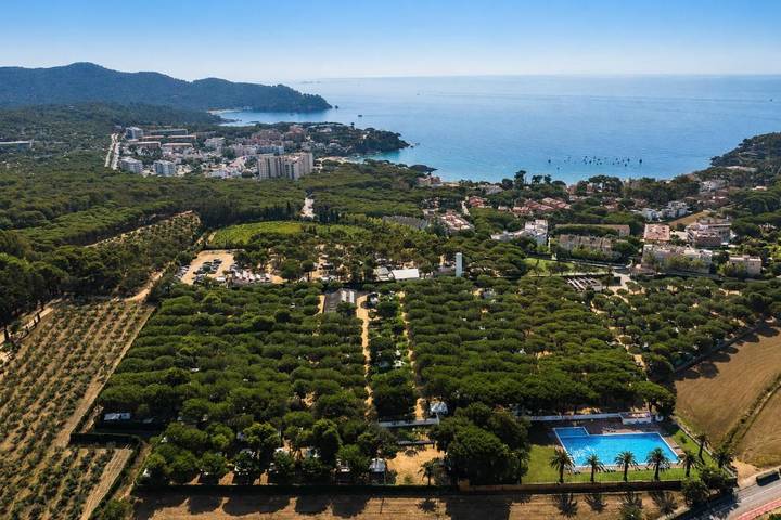 Tienda para 2 personas, con Piscina en Palamós