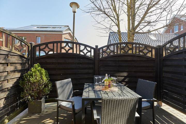 Ferienhaus für 4 Personen, mit Balkon auf Borkum