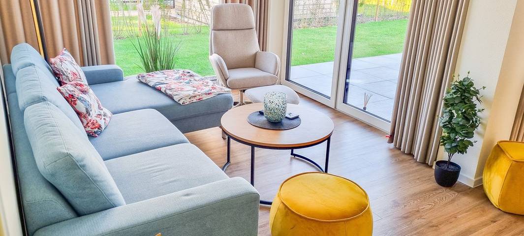 Ferienwohnung für 5 Personen, mit Garten und Sauna in Marienleuchte