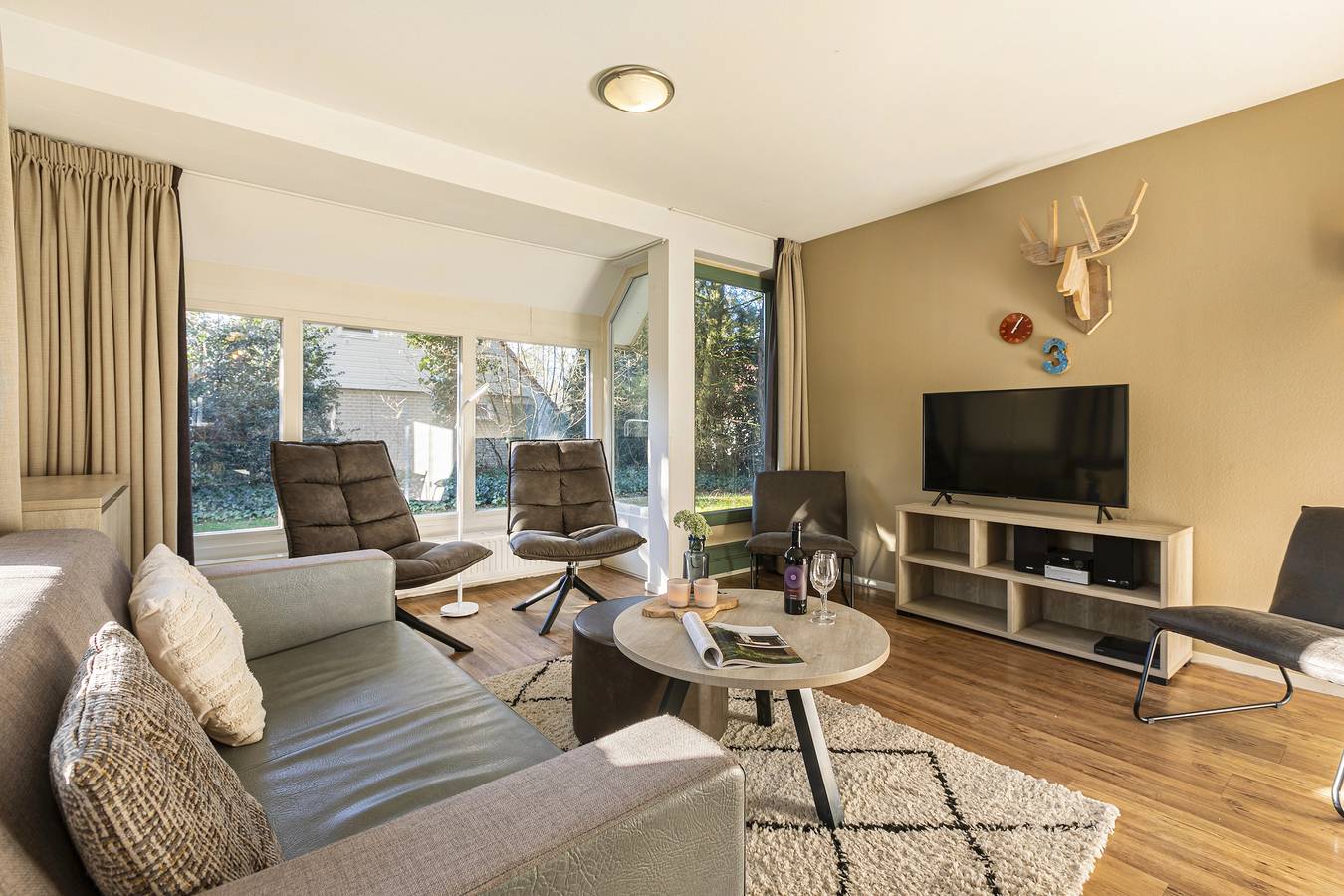 Bungalow für 6 Personen mit Terrasse in Hardenberg, Regio Zwolle