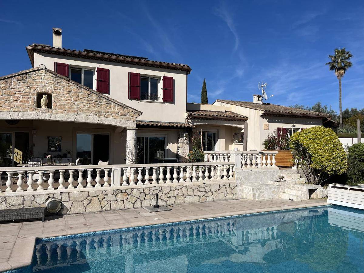 Villa Bibaou in Vence, Côte méditerranéenne (France)