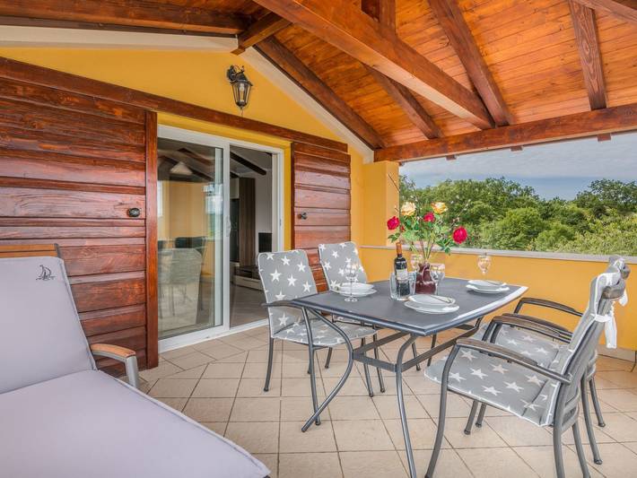 Ganze Wohnung, Appartement in Soline mit Großer Terrasse in Soline, Krk