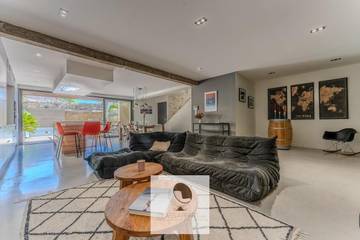 Cottage pour 8 personnes, avec terrasse et piscine, animaux acceptés à Lansargues