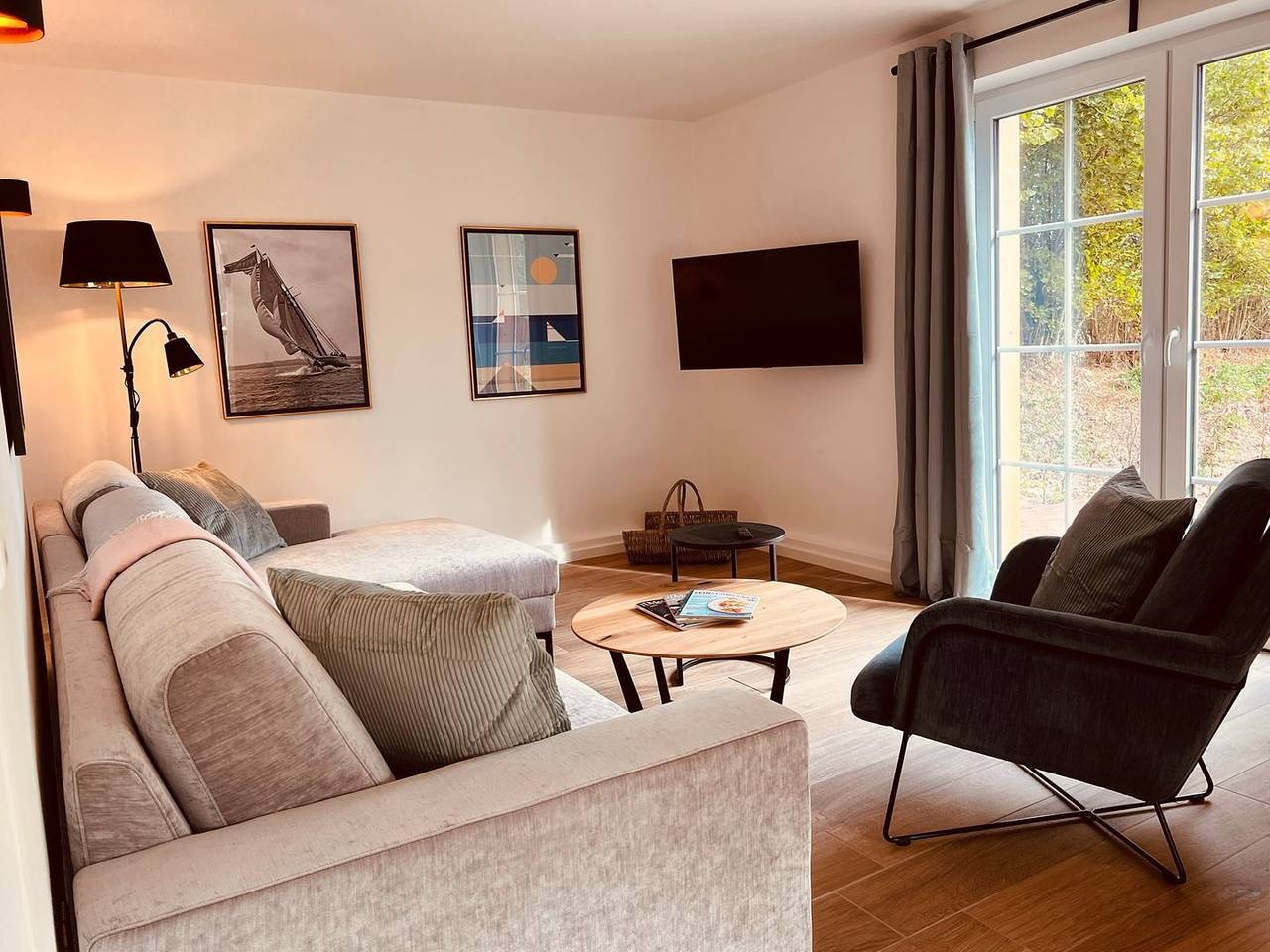 Ganze Wohnung, Ferienwohnung Gartenhaus L - Sommerhaus 54 in Grödersby bei Arnis. in Grödersby, Kappeln & Umgebung