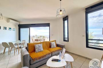 Gîte pour 4 personnes, avec balcon et jardin dans la Ravine Blanche