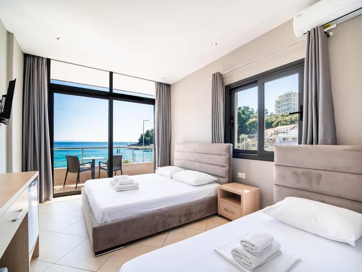 Maison d’hôte pour 2 personnes, avec jardin et balcon à Himarë - 4