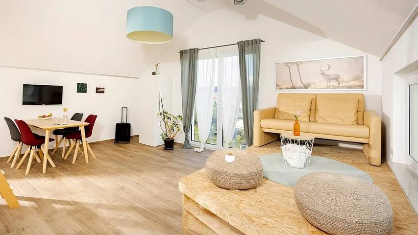 Gîte pour 3 personnes, avec balcon dans Schwabisch Hall