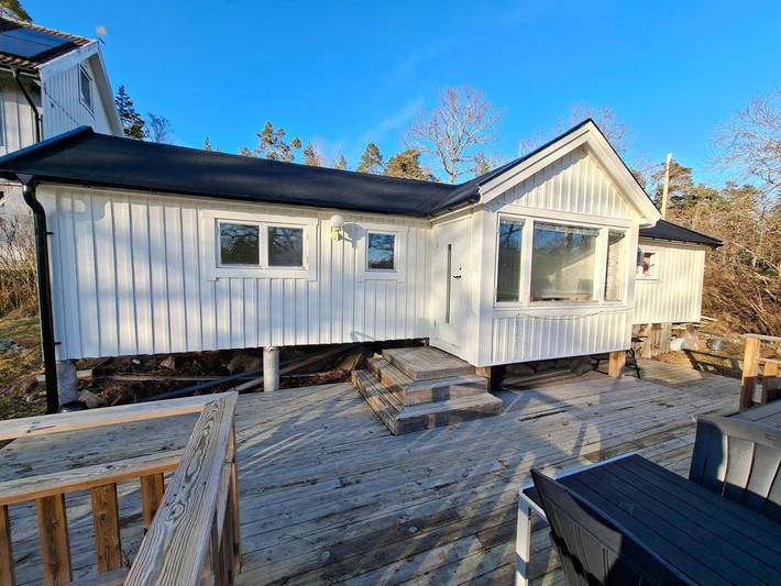 Ferienhaus für 4 Personen, mit Terrasse und Pool sowie Sauna, mit Haustier - 1
