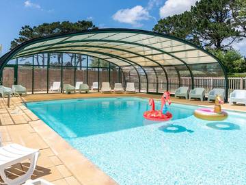 Camping für 3 Personen, mit Kinderpool und Pool in Finistère