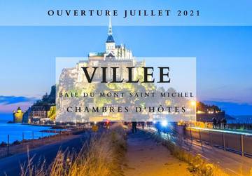 Chambre d’hôte pour 2 personnes, avec vue et jardin à Saint-Georges-de-Gréhaigne