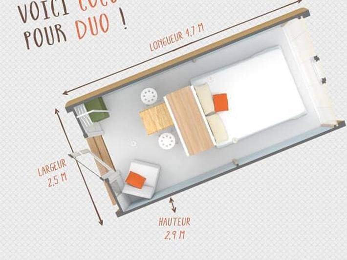 Camping für 2 Personen, mit Kinderpool in der Charente-Maritime - 4