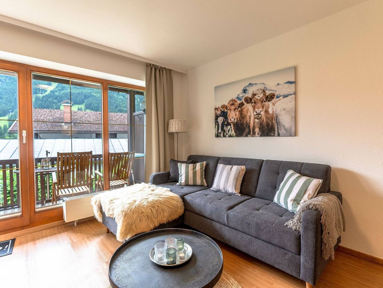 Ganze Ferienwohnung, Gipfelliebe - Ferienwohnung mit Bergblick, Panoramablick und Hund erlaubt in Bad Hindelang, Bayerisch Schwaben