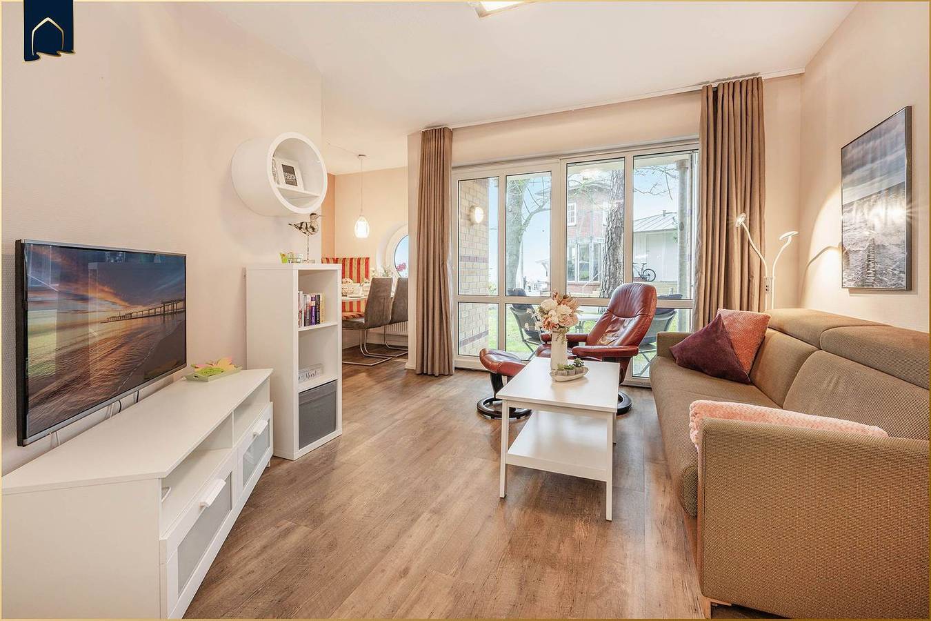 Ganze Wohnung, Traumhafte Ferienwohnung 50m von der Seebrücke in Koserow, mit Wlan und Terrasse in Ostseebad Koserow, Koserow