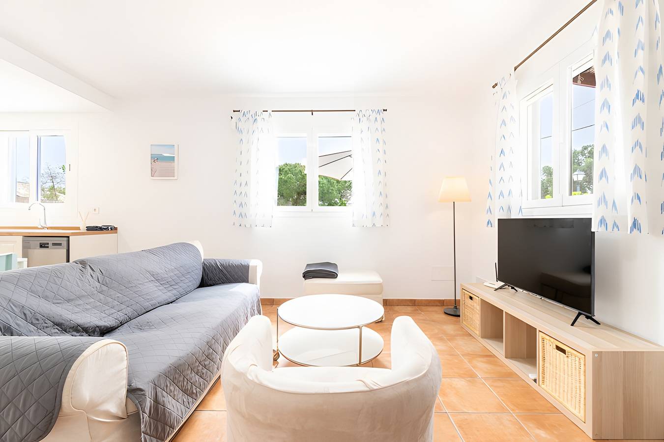 Villa 'Las Estrellas Cala Llombards' mit Meerblick, Wi-Fi und Klimaanlage in Cala Llombards, Santanyí