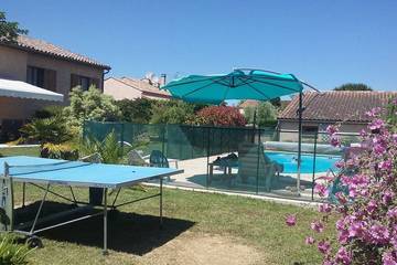 Gîte pour 8 personnes, avec terrasse et jardin, animaux acceptés à Plaisance-du-Touch