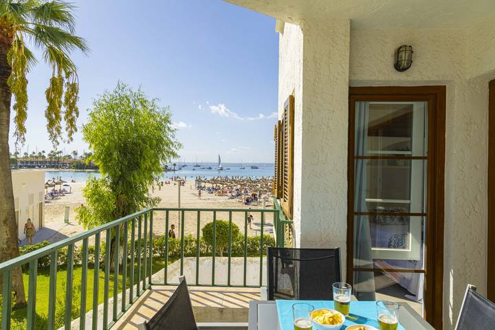 Ferienwohnung für 4 Personen, mit Pool und Balkon in Port d'Alcúdia