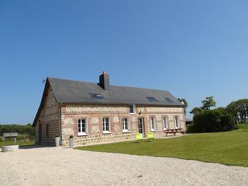 Gîte pour 8 personnes, avec jardin et terrasse à Paluel