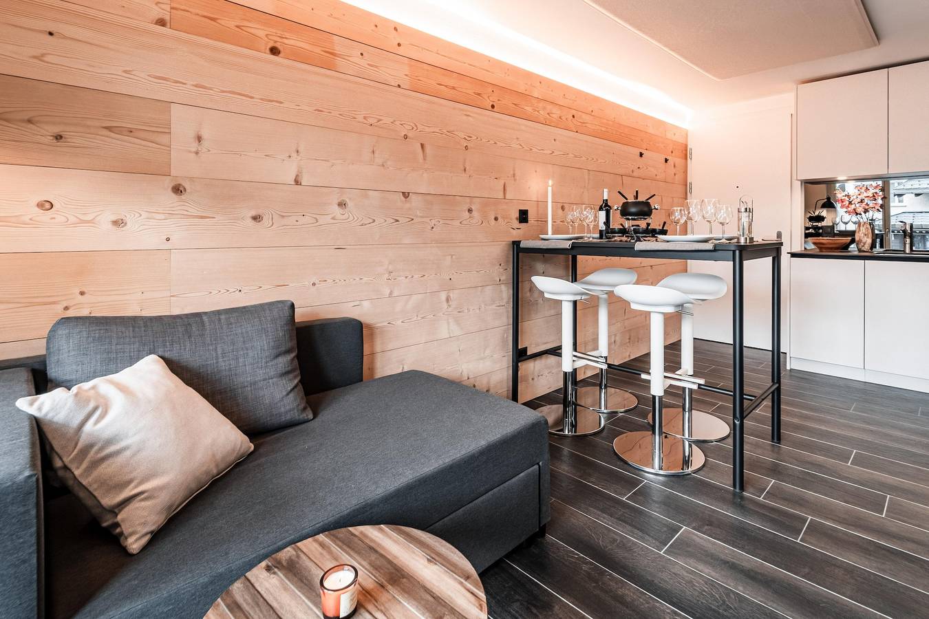 Entire vacation apartment, Studio Nr. 3 Lagginhorn in Saas-Fee, Wallisian Alps