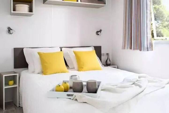 Mobil home pour 6 personnes à Saint-Laurent-la-Vallée - 2