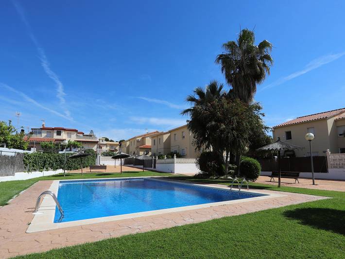 Maison 2 étages avec climatisation et terrasse in Creixell, Costa Dorada