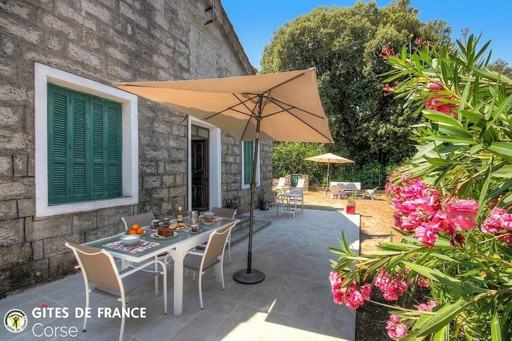 Gîte pour 4 personnes, avec Jardin et Vue à Levie
