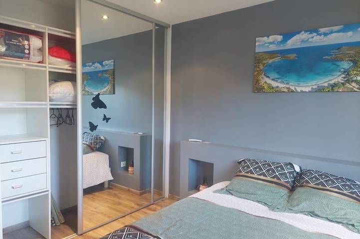 Grande Villa 10/12 Pers vue mer + Véhicule in Alata, Ajaccio und Umgebung