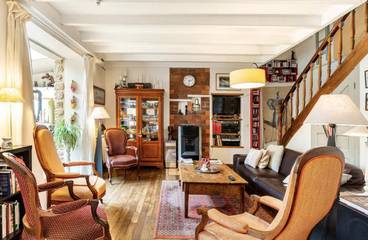 Cottage pour 2 personnes, avec vue ainsi que terrasse et jardin à Surzur