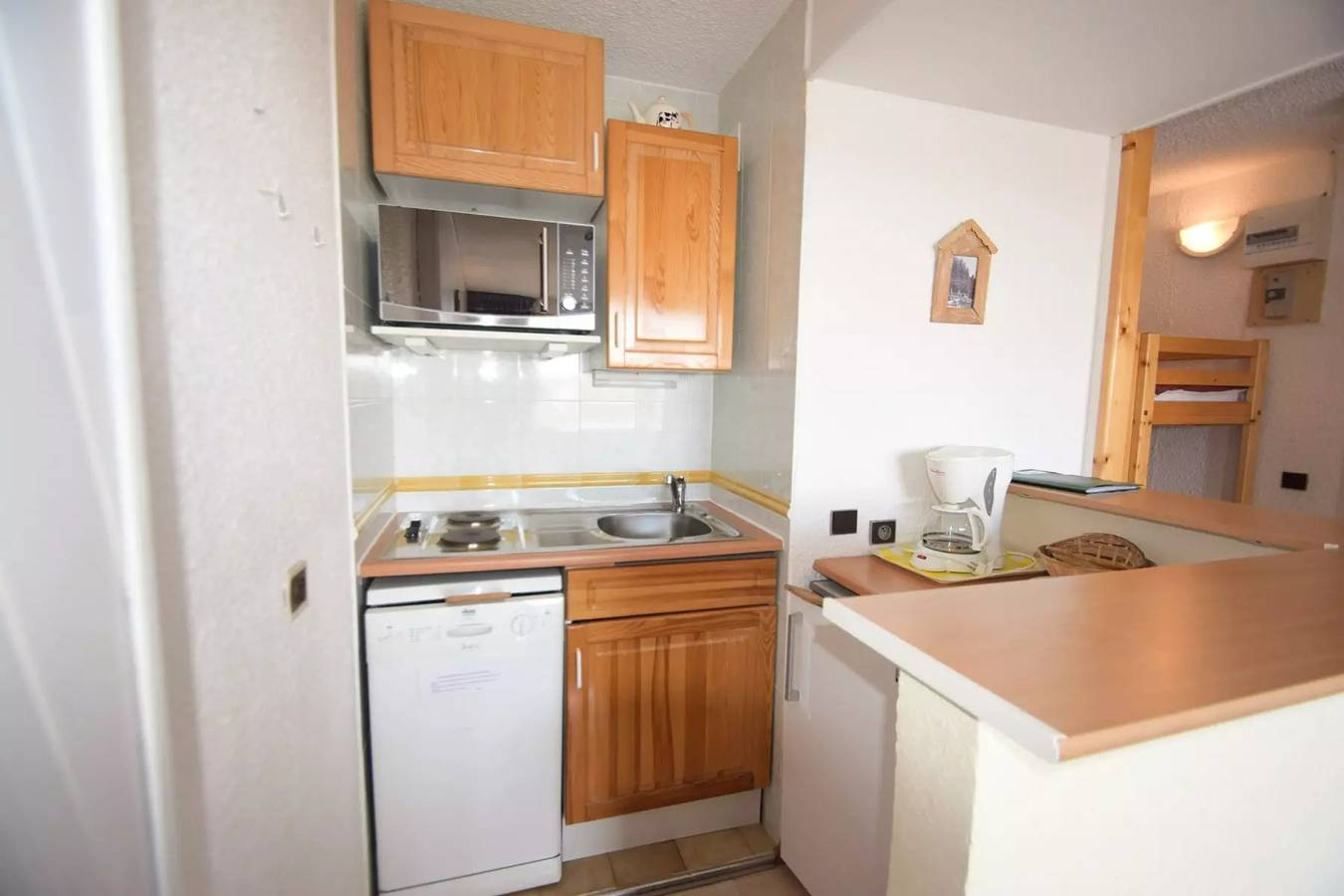 Studio entier, Studio cabine  3/4 pers - Le Squaw Valley - Plagne Villages in Plagne Villages, La Plagne-Tarentaise