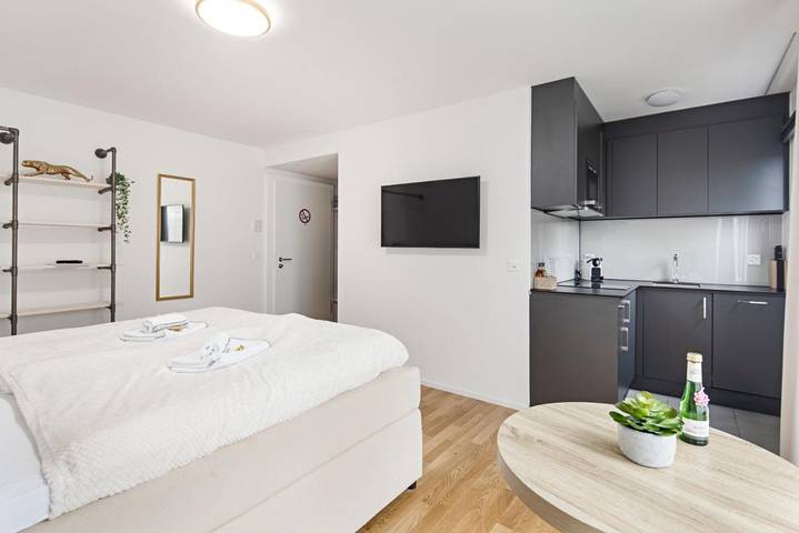 Gîte pour 2 personnes, avec vue et balcon, adapté aux familles à St. Gallen - 3