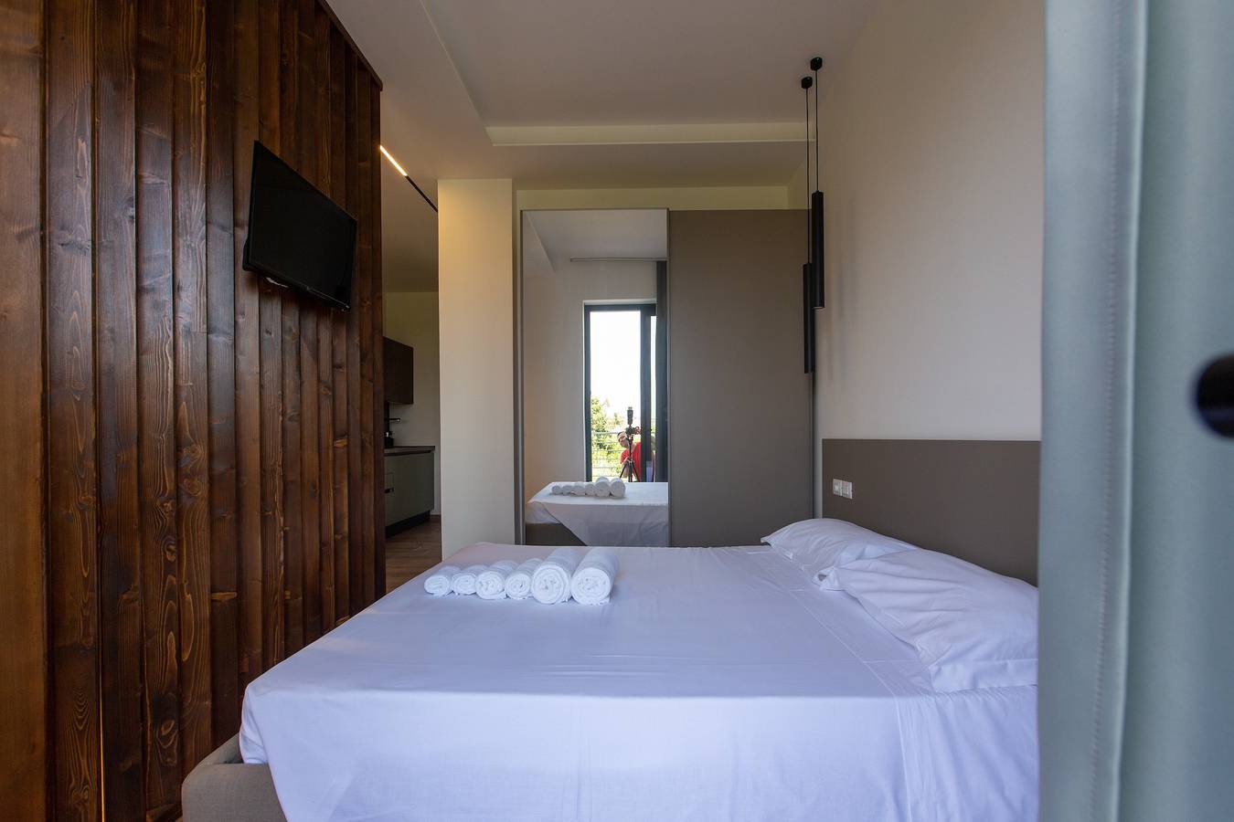 Monolocale intero, Appartamento 'La Brisa Apartments - Tramontana' con terrazza privata, Wi-Fi e aria condizionata in Capo d'Orlando, Provincia di Messina