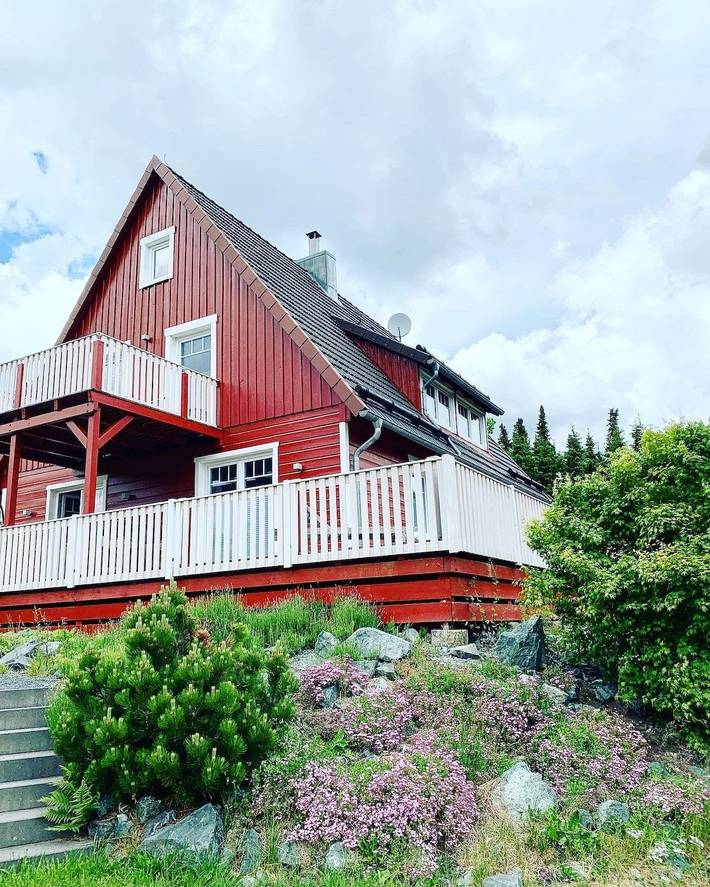 Ferienhaus für 10 Personen, mit Garten und Terrasse sowie Sauna, mit Haustier
