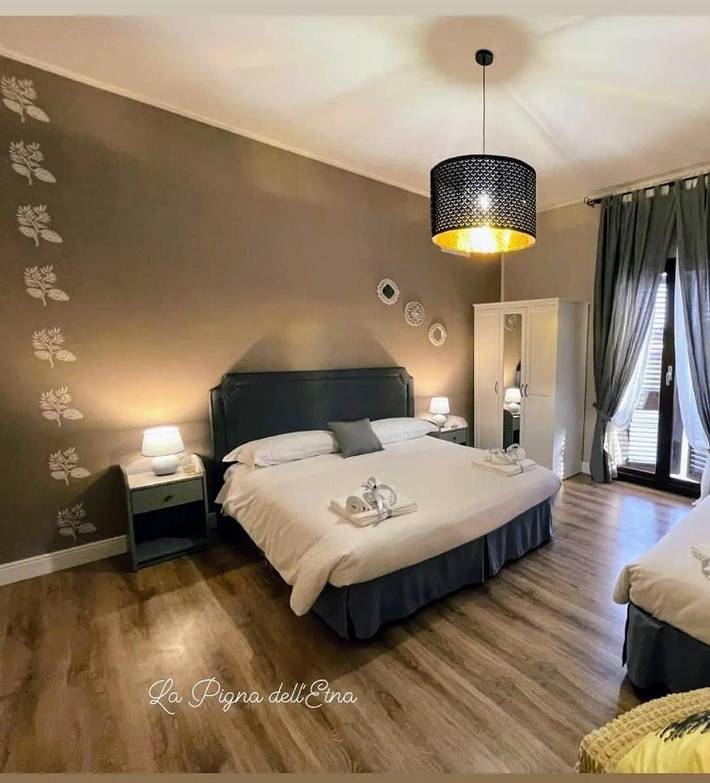Appartamento per 2 persone, con Balcone e Terrazza nonché Giardino e Panorama a Nicolosi