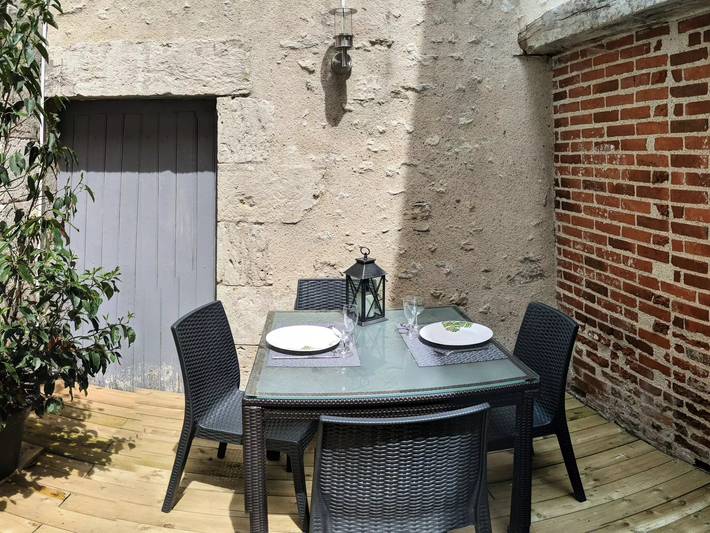 Location de vacances pour 2 personnes, avec Terrasse et Jardin à Blois