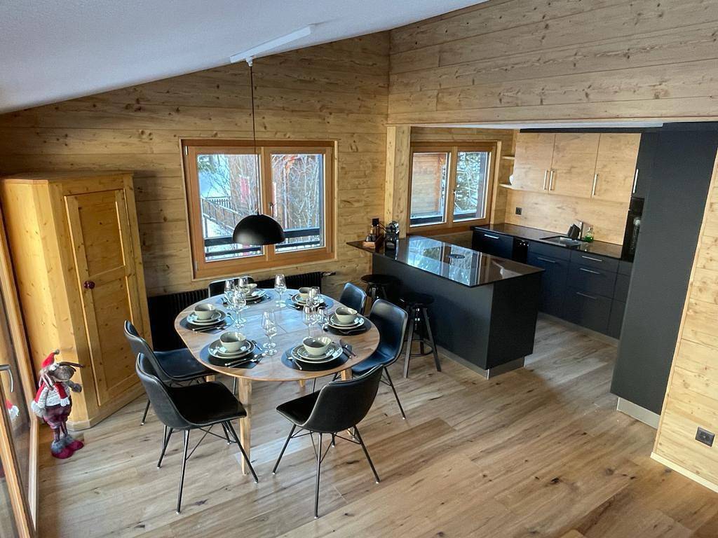 Ganze Ferienwohnung, 4-Bettwohnung Og in Saas-Fee, Walliser Alpen