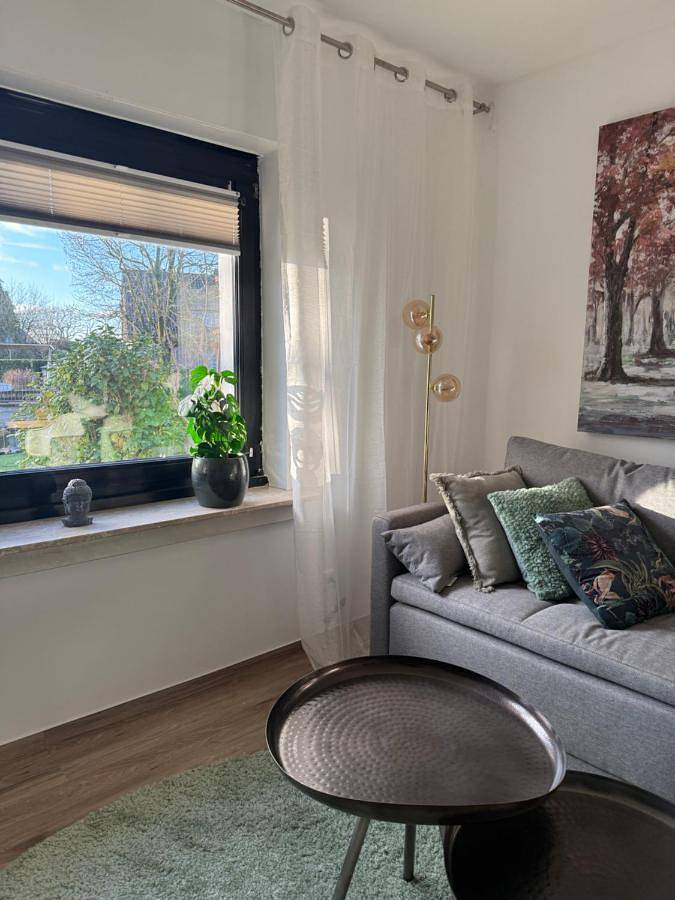Ferienwohnung für 4 Personen, mit Terrasse und Garten sowie Ausblick in Schermbeck