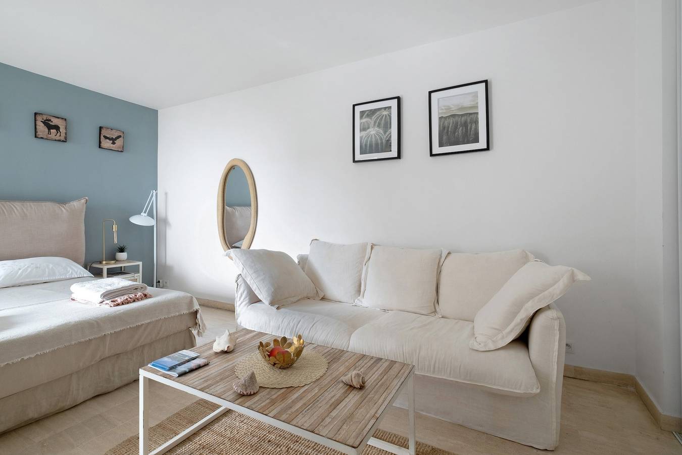 Studio entier, Studio « La Tranquillité Bleue » avec Wi-Fi et climatisation in Théoule-sur-Mer, Massif de l'Esterel