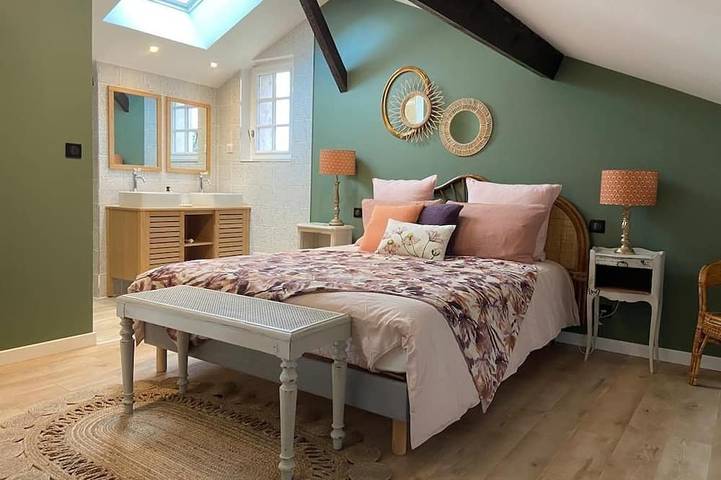 Gîte pour 6 personnes, avec jardin à Chailly-en-Bière - 3