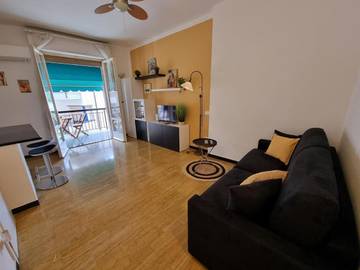 Gîte pour 2 personnes, avec terrasse, animaux acceptés à Région de Rapallo