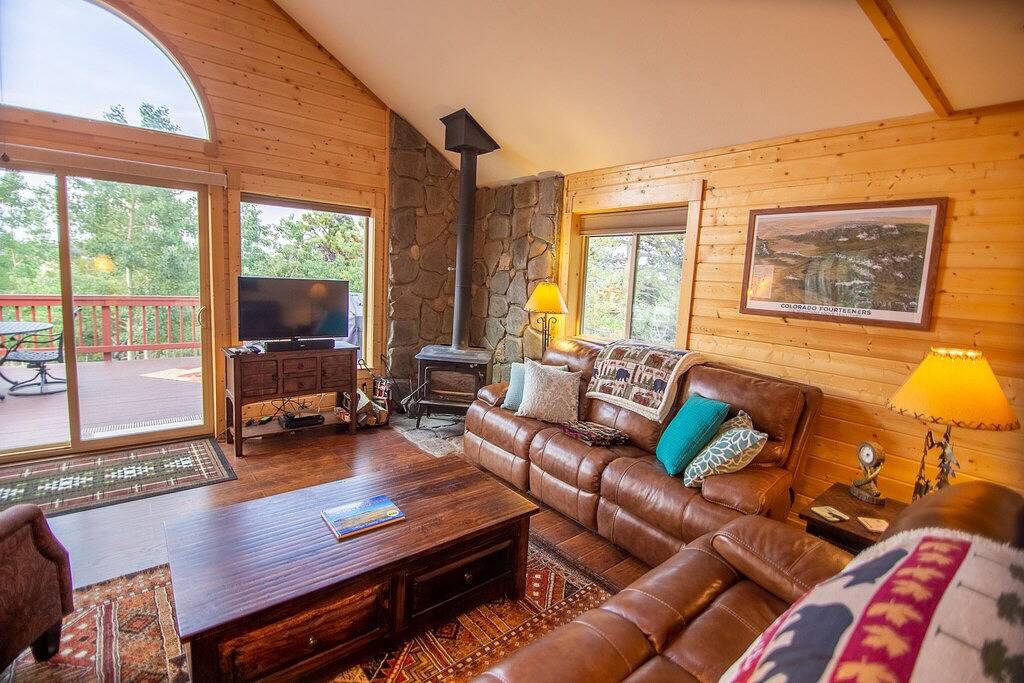 Pricing Specials! Cozy Home w/ Spacious Deck, Fishing Pond, Hiking - Misty Mountain Hideaway in Park County
