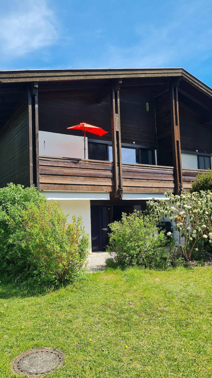Ganze Ferienwohnung, Schmugglereck - Ferienwohnung 40 qm mit Balkon in Schleching, Bayerische Alpen