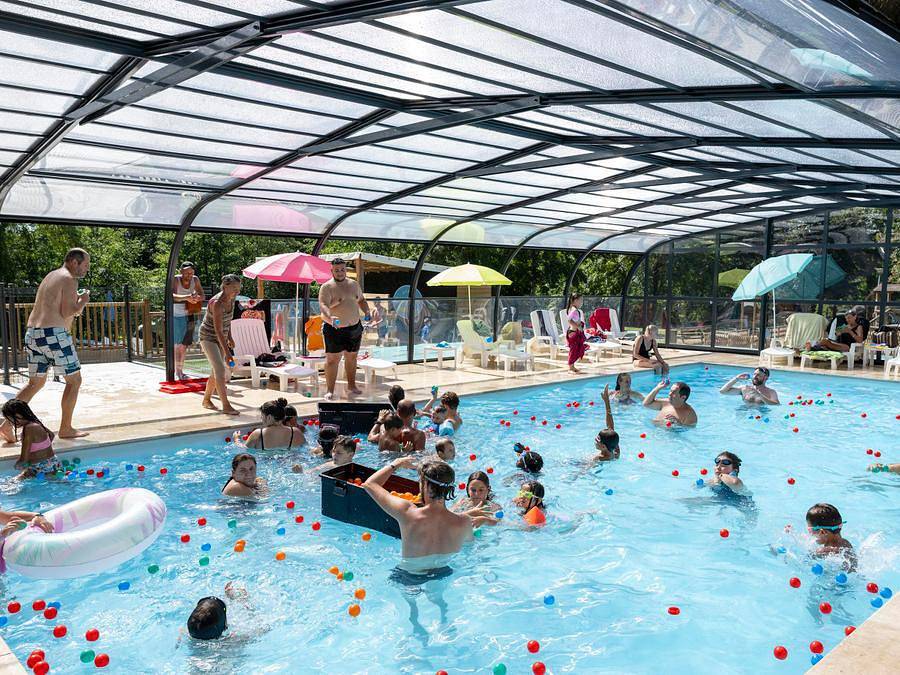 Camping Ile du Pont  - Chalet 4 personas - Casa de campo clásica 2bed. 4 in Mirande, Gers