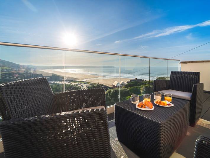 Holiday rental for 6 people, with garden in Woolacombe