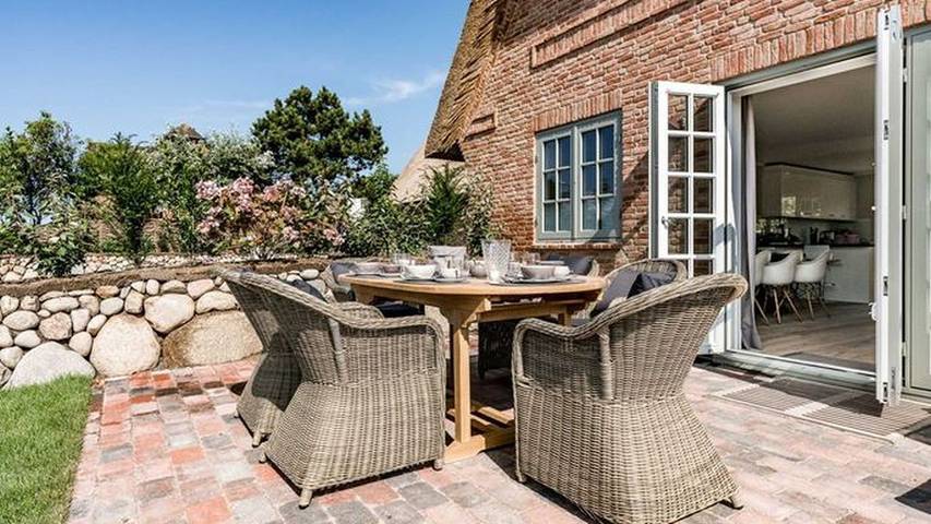 Ferienhaus für 6 Personen, mit Garten und Sauna, mit Haustier auf den Nordfriesische Inseln