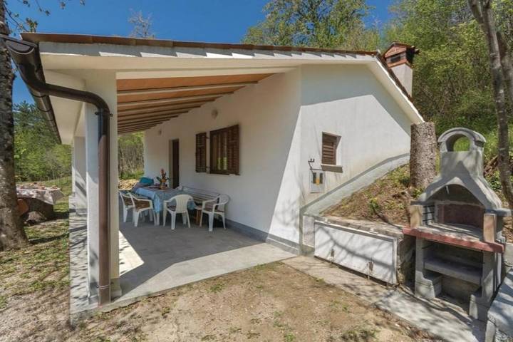 Ferienhaus für 3 Personen, mit Garten