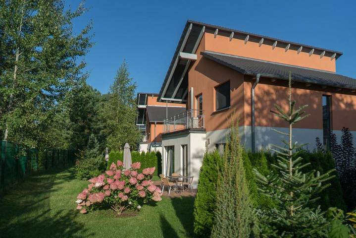 Ferienhaus für 6 Personen, mit Balkon und Terrasse sowie Sauna