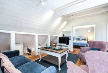 Ferienwohnung für 5 Personen, mit Garten und Balkon, kinderfreundlich in Pommern