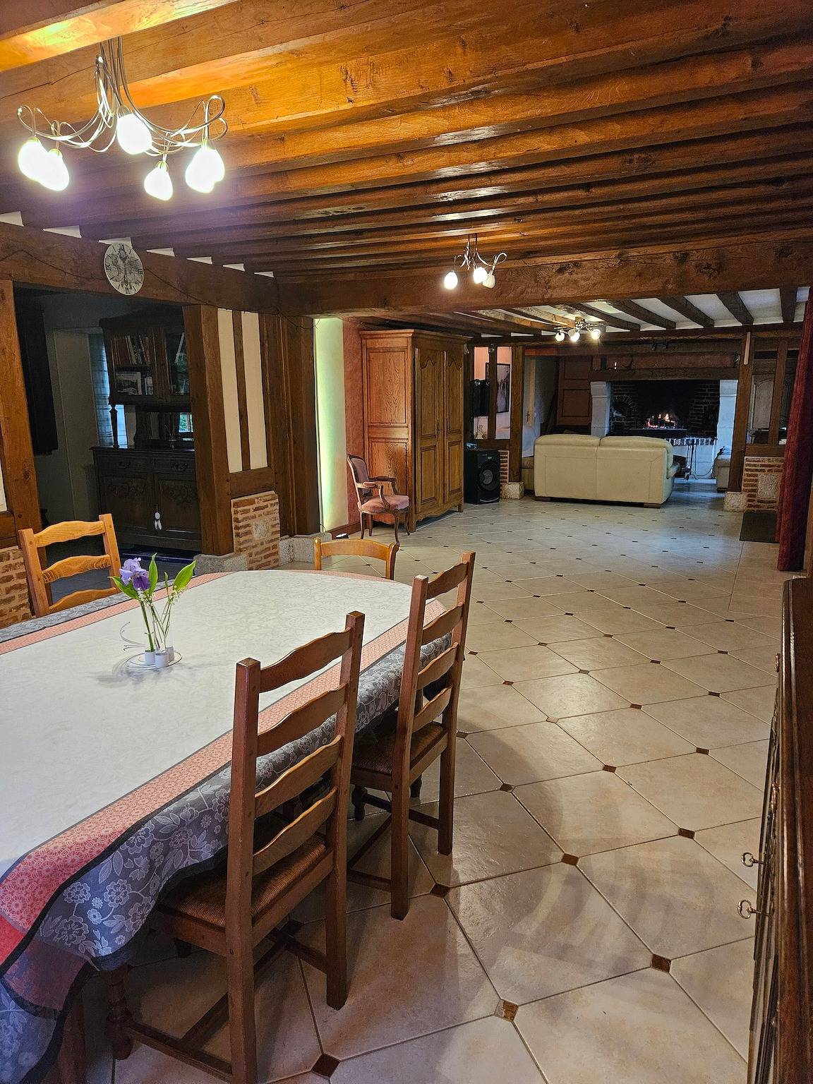 Maison de vacances « Le Clos des Argillières » avec piscine privée in Fourmetot, Région de Bernay