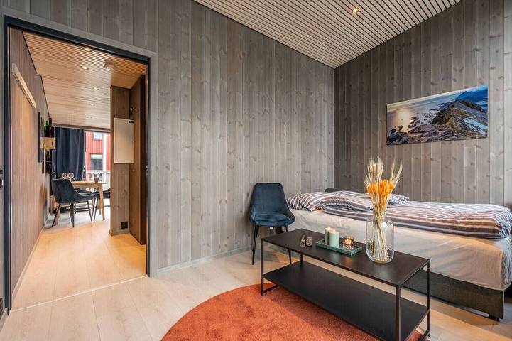 Ganze Wohnung, Modern apartment by the sea in Henningsvær in Henningsvær, Vågan